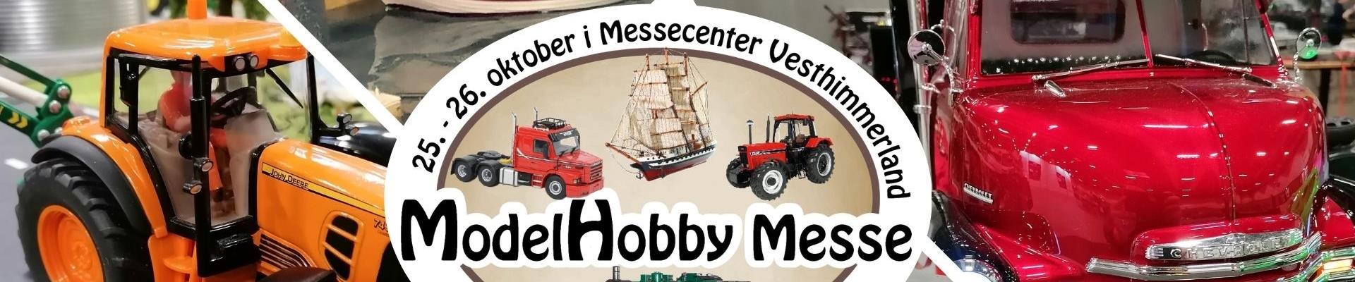 ModelHobby Messe efterår 2025¤25. - 26. oktober i Messecenter Vesthimmerland