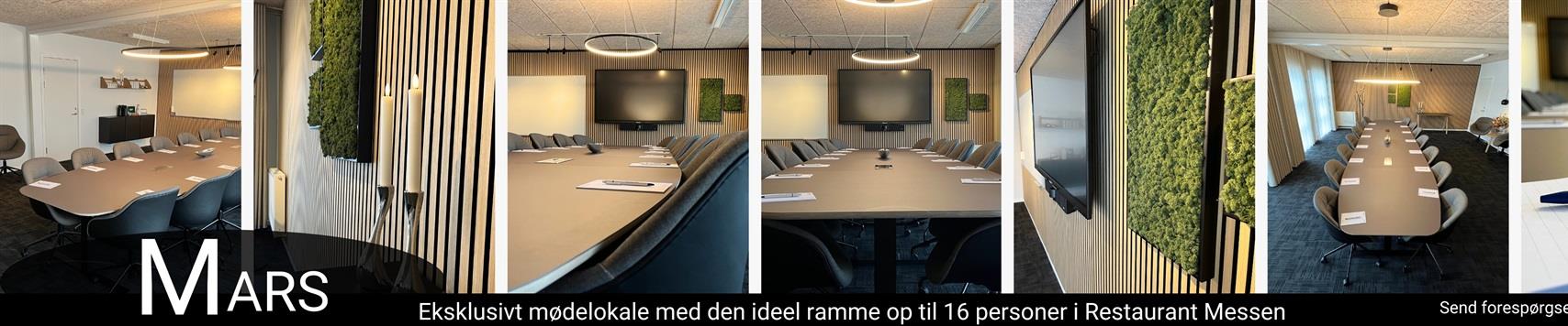 Book mødelokale Mars i Aars¤Eksklusivt og nyrenoveret mødelokale